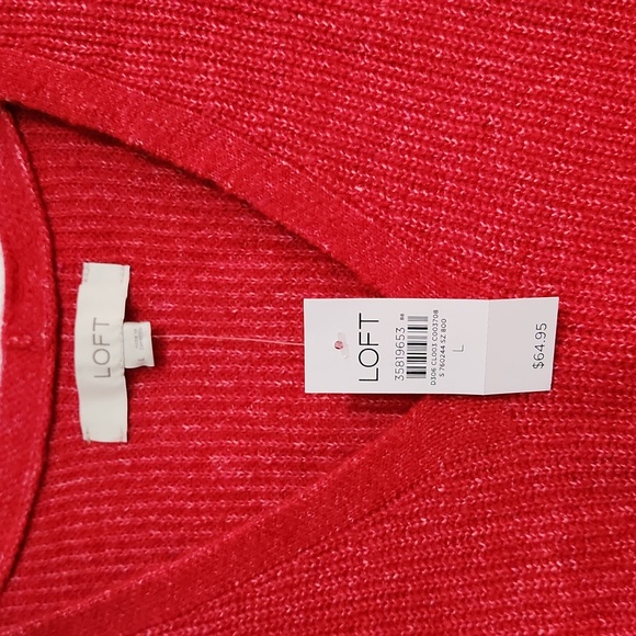NWT LOFT Sweater Size Large - Picture 2 of 6